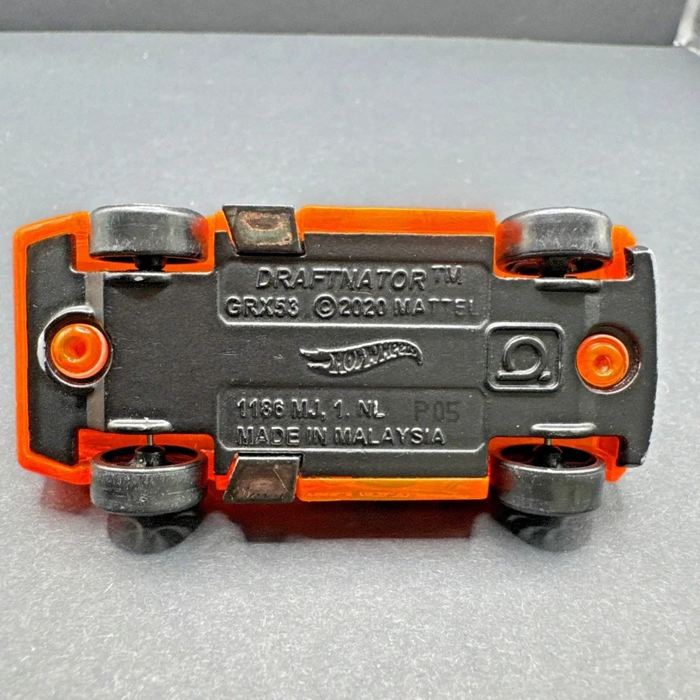 2021 Hot Wheels #160 X-Raycers 5/5 DRAFTNATOR Orange w/Black DD8 Sp Yellow‎ Rims